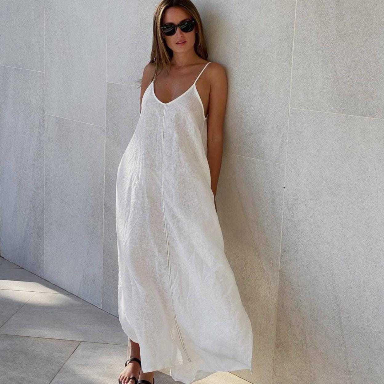 Mensajero Proceso Pantano Este vestido de Zara Home ha conquistado a Instagram porque es súper  sencillo y muy fresquito | Mujer Hoy