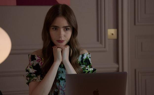 Lily Collins en Emily in Paris (Netflix)