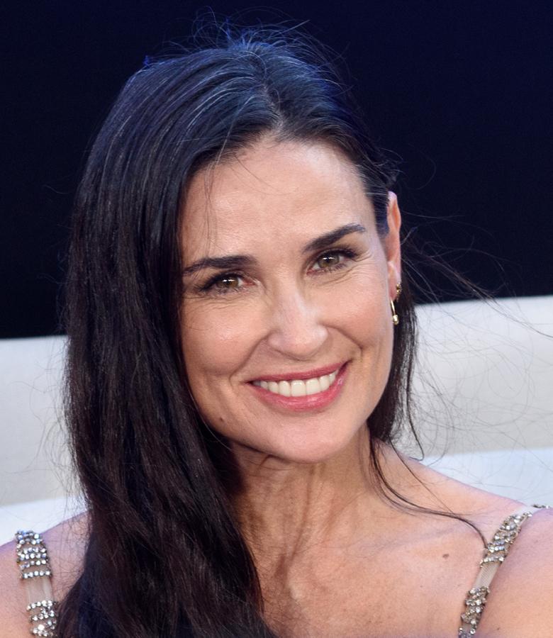 Famosas que se han dejado las canas: Demi Moore