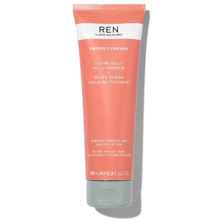 Productos en gel para una piel hidratada en verano: Perfect Canvas Clean Jelly Oil Cleanser de REN