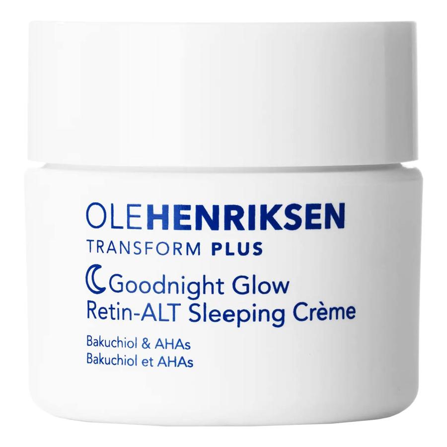 Las mejores cremas y mascarillas antiedad para tu rutina de noche: Goodnight Glow Retin-ALT Sleeping Crème de OLEHENRIKSEN