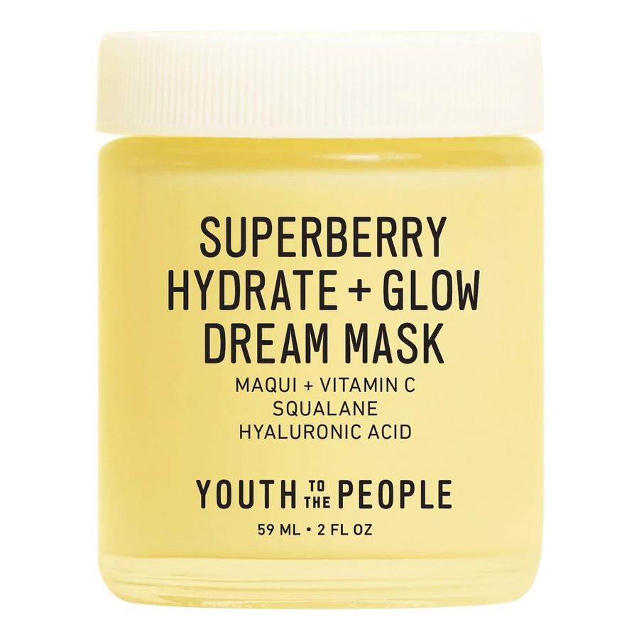 Las mejores cremas y mascarillas antiedad para tu rutina de noche: Superberry Hydrate + Glow Dream Mask de Youth to the People