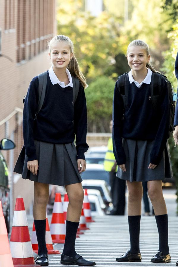 Las fotos más tiernas de la Princesa Leonor: inicio de curso