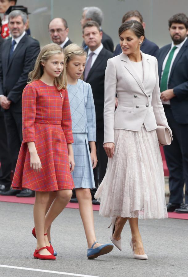 Las fotos más tiernas de la Princesa Leonor: Día de la Hispanidad 2019