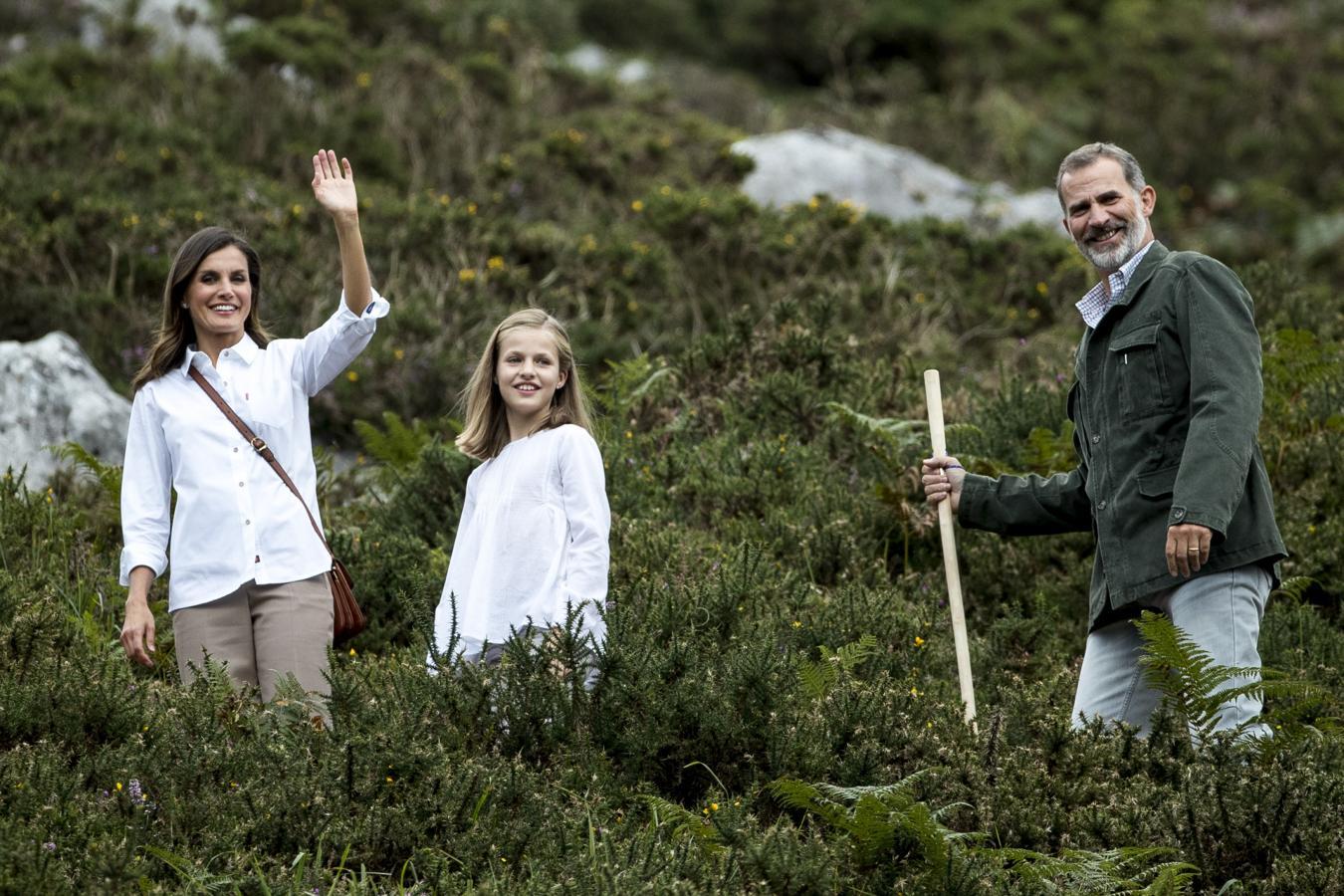 Las fotos más tiernas de la Princesa Leonor: primer viaje oficial a Asturias