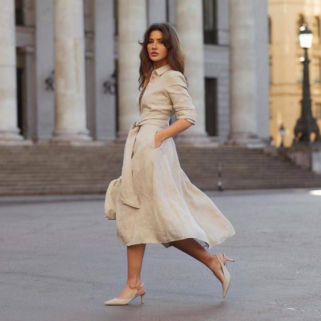 El vestido camisero de la nueva colección de H&M que te hará olvidar las rebajas porque de maravilla | Mujer Hoy