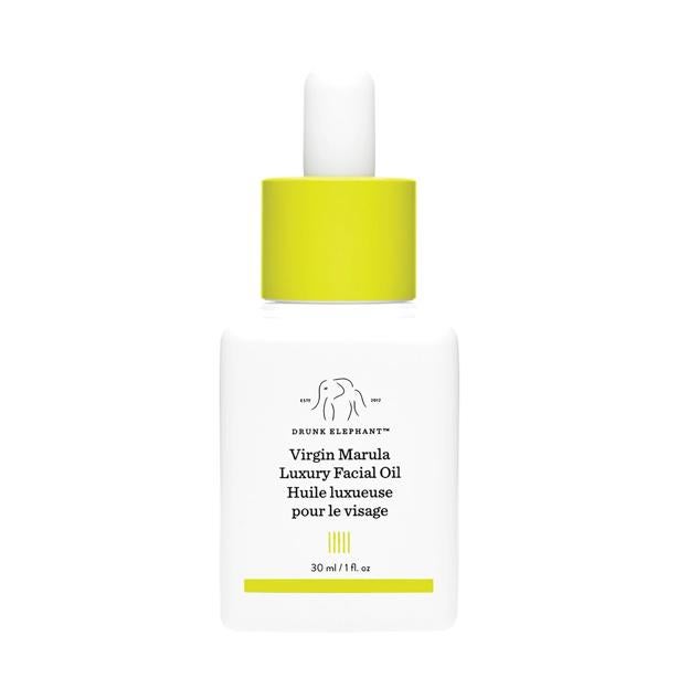 Virgin Marula Luxury Facial Oil de Drunk Elephant, el aceite facial con marula que arrasa en ventas.