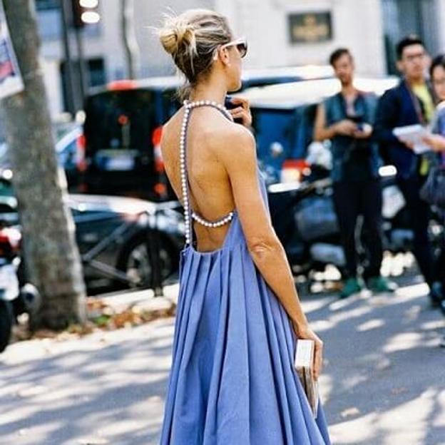 Vestidos con perlas para dar brillo a tus looks y sumarte a la tendencia que está triunfando en las redes sociales