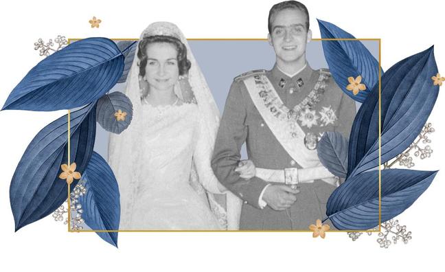 60 años de la boda de los reyes Juan Carlos y Sofía en Atenas: cuatro ceremonias, 150 royals y un espectacular vestido de cuento