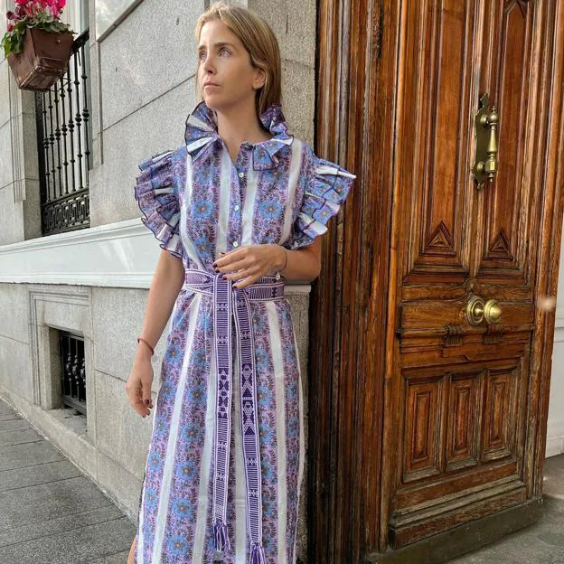 Los vestidos made in spain con estampado étnico que no paran de agotar las madrileñas