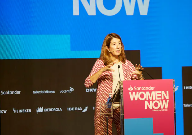 Cristina Álvarez en Santander WomenNOW: "Los líderes que de verdad van a cambiar las cosas son los que entienden que la tecnología es un facilitador"