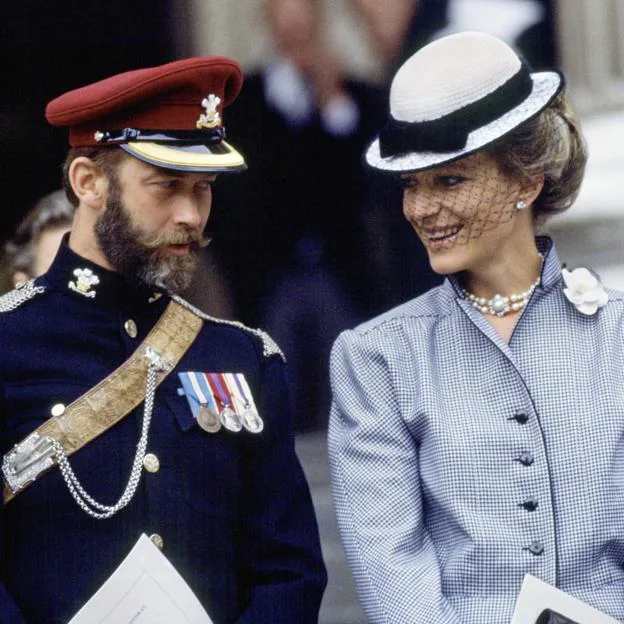El príncipe Michael de Kent y su esposa, los más polémicos de los Windsor.