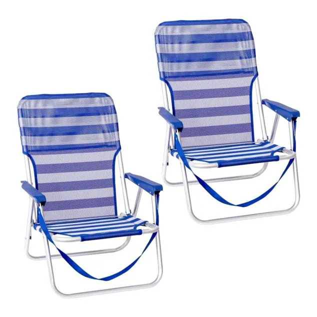 No te pierdas esta selección de sillas de playa ligeras que podrás  trasladar sin problemas para disfrutar del mar como te mereces