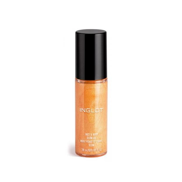 Aceite facial y corporal con brillo de Inglot.