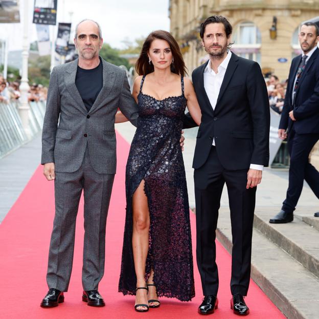 Penélope Cruz en el estreno de la premiere de Modelo 77 en el Festival de Cine de San Sebastián.