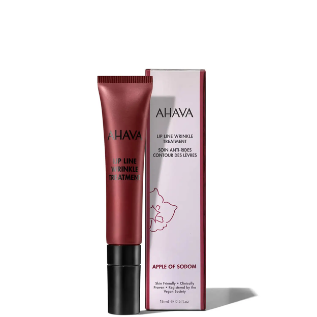 Tratamiento antiarrugas para labios de Ahava.