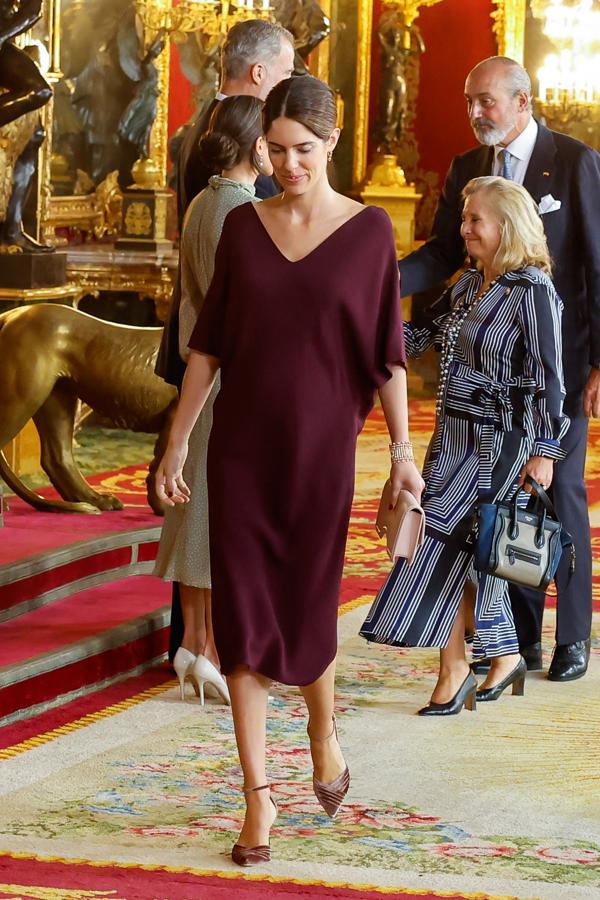 Los looks del besamanos en el Palacio Real: Sofía Palazuelo