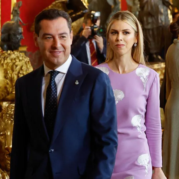 Ni la reina Letizia ni Ayuso, la mejor vestida del besamanos fue Manuela Villena y su especial vestido de invitada