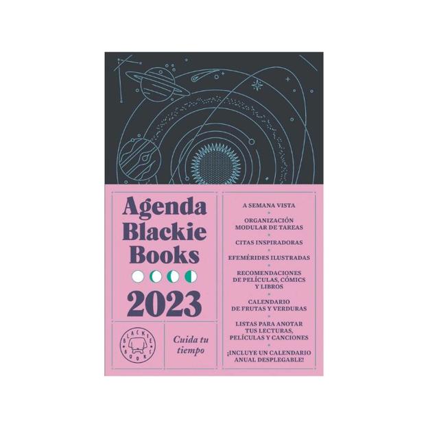 Agenda blackie books 2023: Cuida tu tiempo.