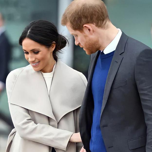 Meghan Markle y el príncipe Harry.