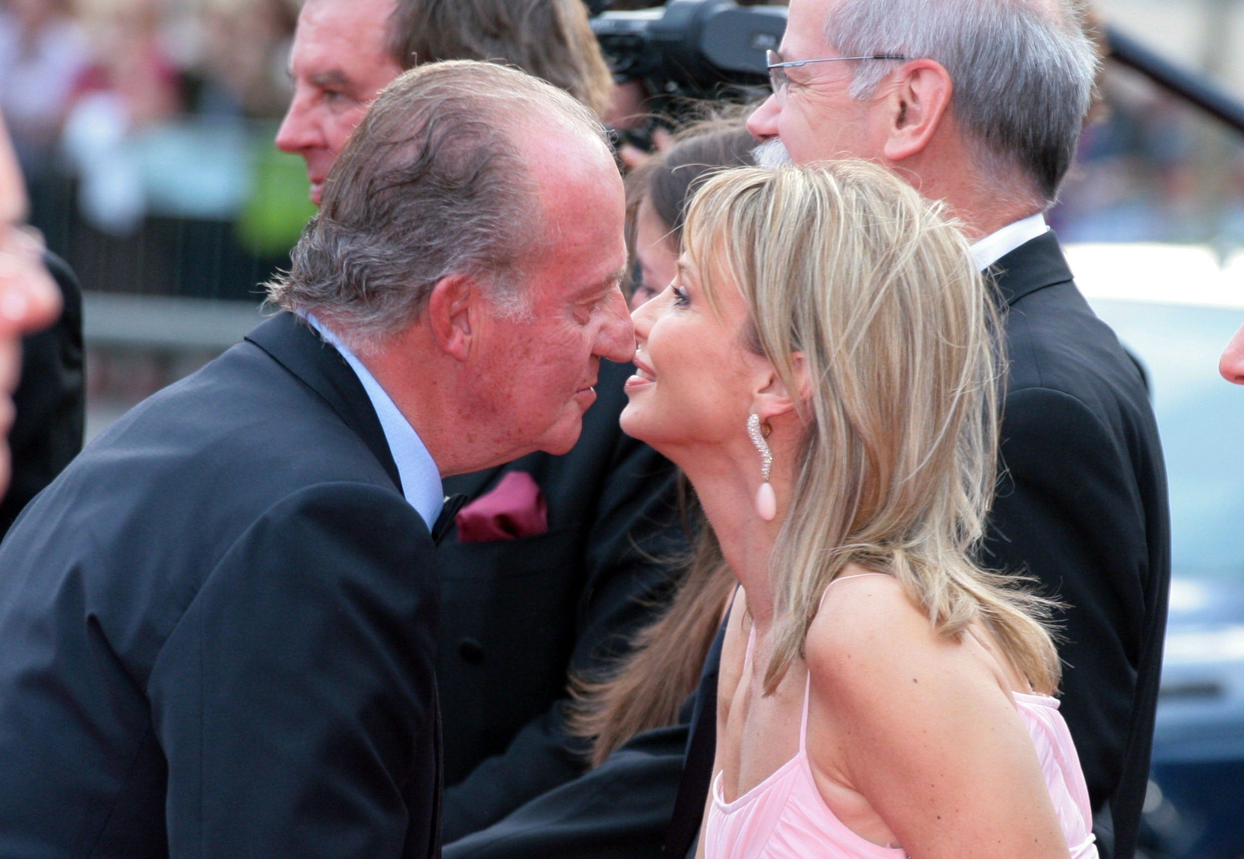 Juan Carlos I y Corinna Larsen.