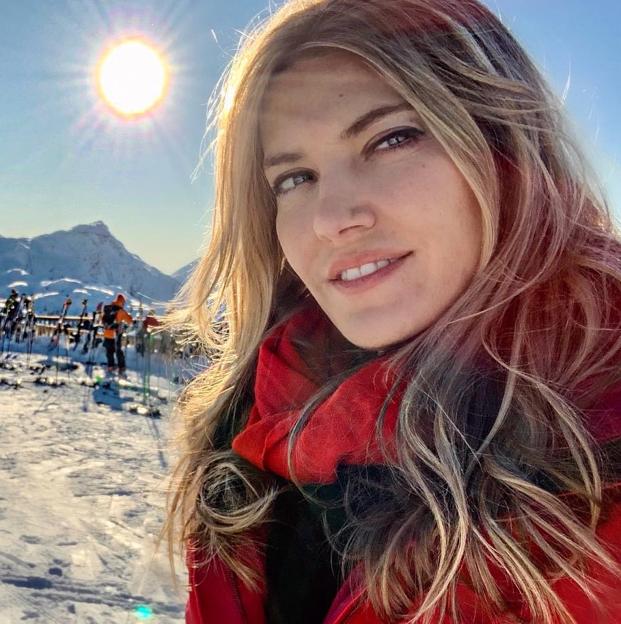 Eva Kaili despidiendo 2020 desde Los Alpes.