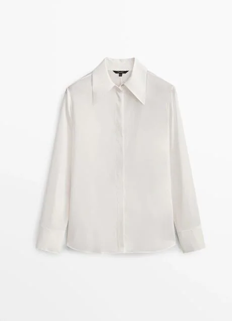 Similar Negrita Adolescente moda: Cuatro camisas blancas básicas que no se arrugan nada y te harán el  fondo de armario | Mujer Hoy