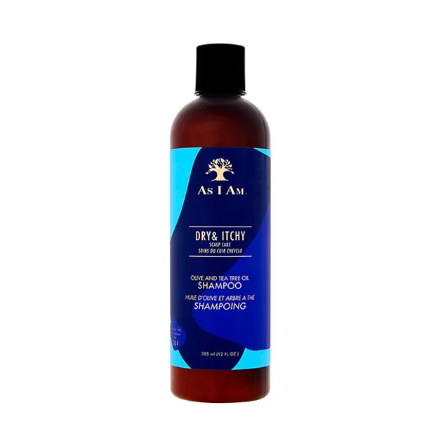 Olive & Tea Tree Oil Shampoo de As I Am.