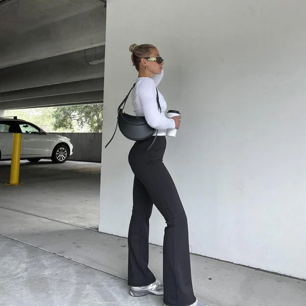 MODA: Estos leggings flare virales son los nuevos pantalones campana de  moda que verás a todas tus amigas | Mujer Hoy