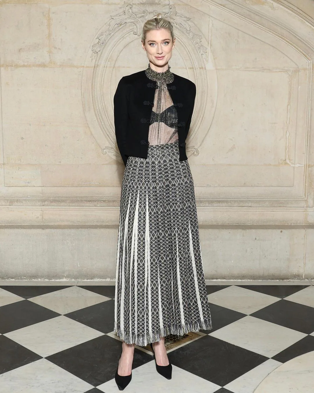 Elizabeth Debicki con look de Dior: Foto: Dior.