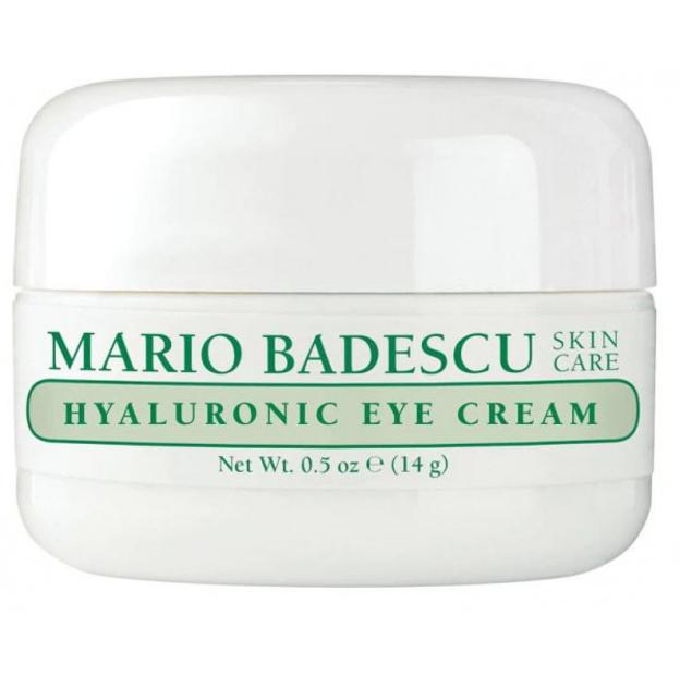 Crema para Contorno de Ojos con Ácido Hialurónico de Mario Badescu.