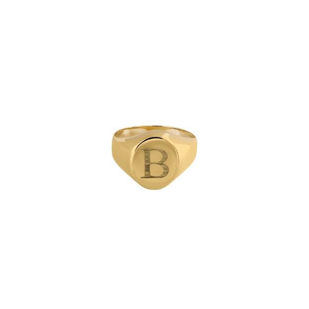 Anillo con sello personalizado de Bea Soldado.