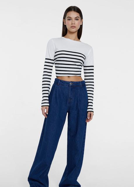 Vaqueros wide leg de Stradivarius (29,99 euros)