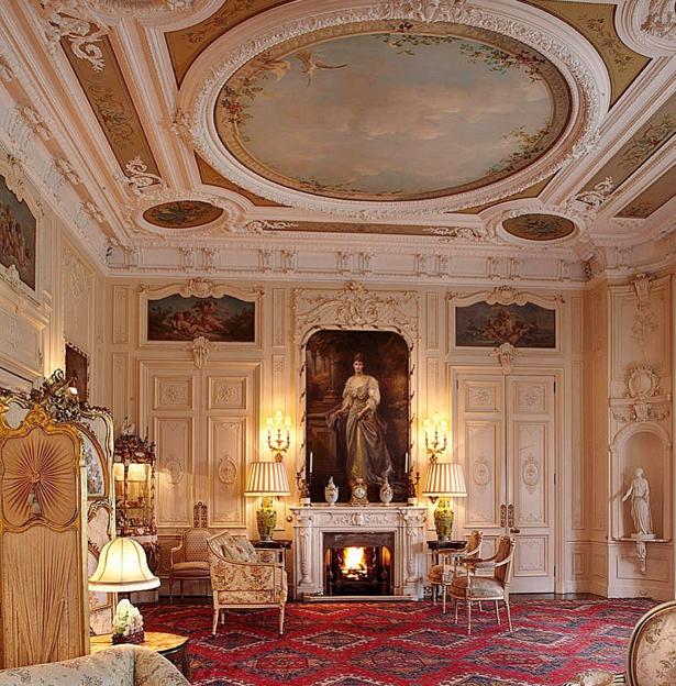 Imagen del interior del Palacio de Sandringham.