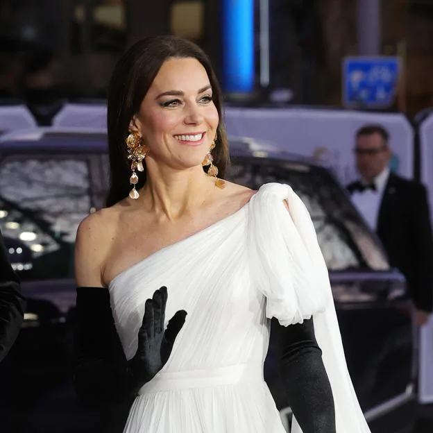 moda: Kate Middleton luce unos pendientes de Zara en los Premios Bafta |  Mujer Hoy