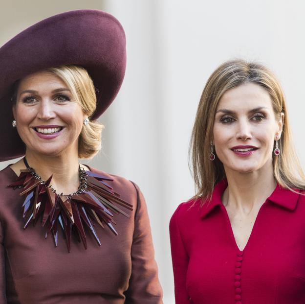 La reina Máxima de Holanda y la reina Letizia