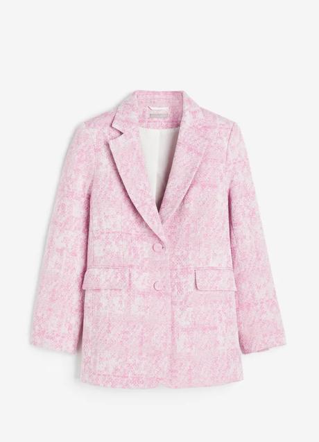 Americana rosa de H&M (49,99 euros)