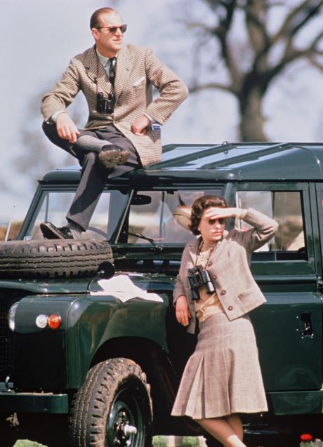 Isabel II y su marido, Felipe de Edimburgo. Foto: GETTY