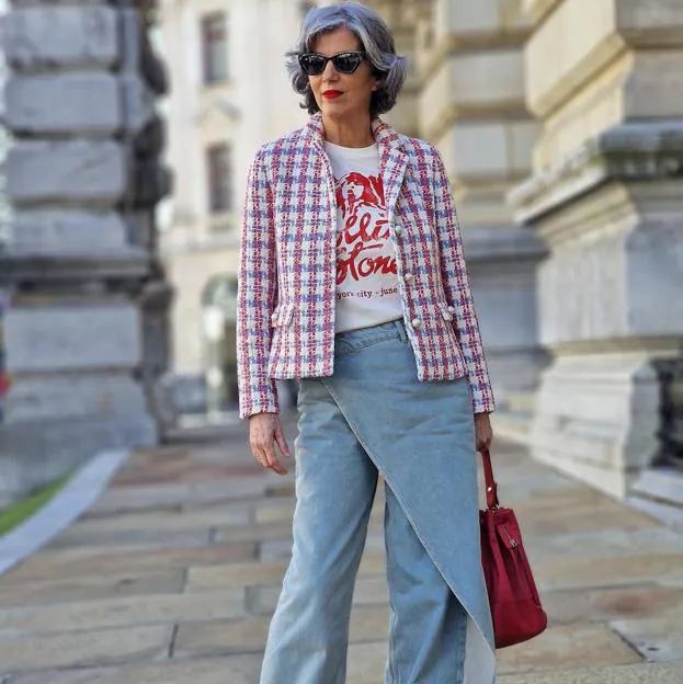 MODA: Los originales jeans con efecto rejuvenecedor agotadísimos las influencers de de | Mujer Hoy