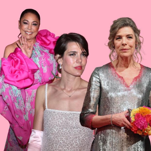 De Carolina de Mónaco a Carlota Casiraghi: los espectaculares looks del Baile de la Rosa (incluido el de Isabel Pantoja)