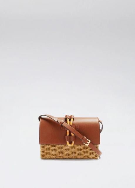 Bolso de rafia de Parfois (25,99 euros)