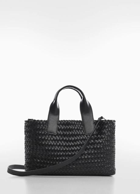 Bolso trenzado de Mango (79,99 euros)