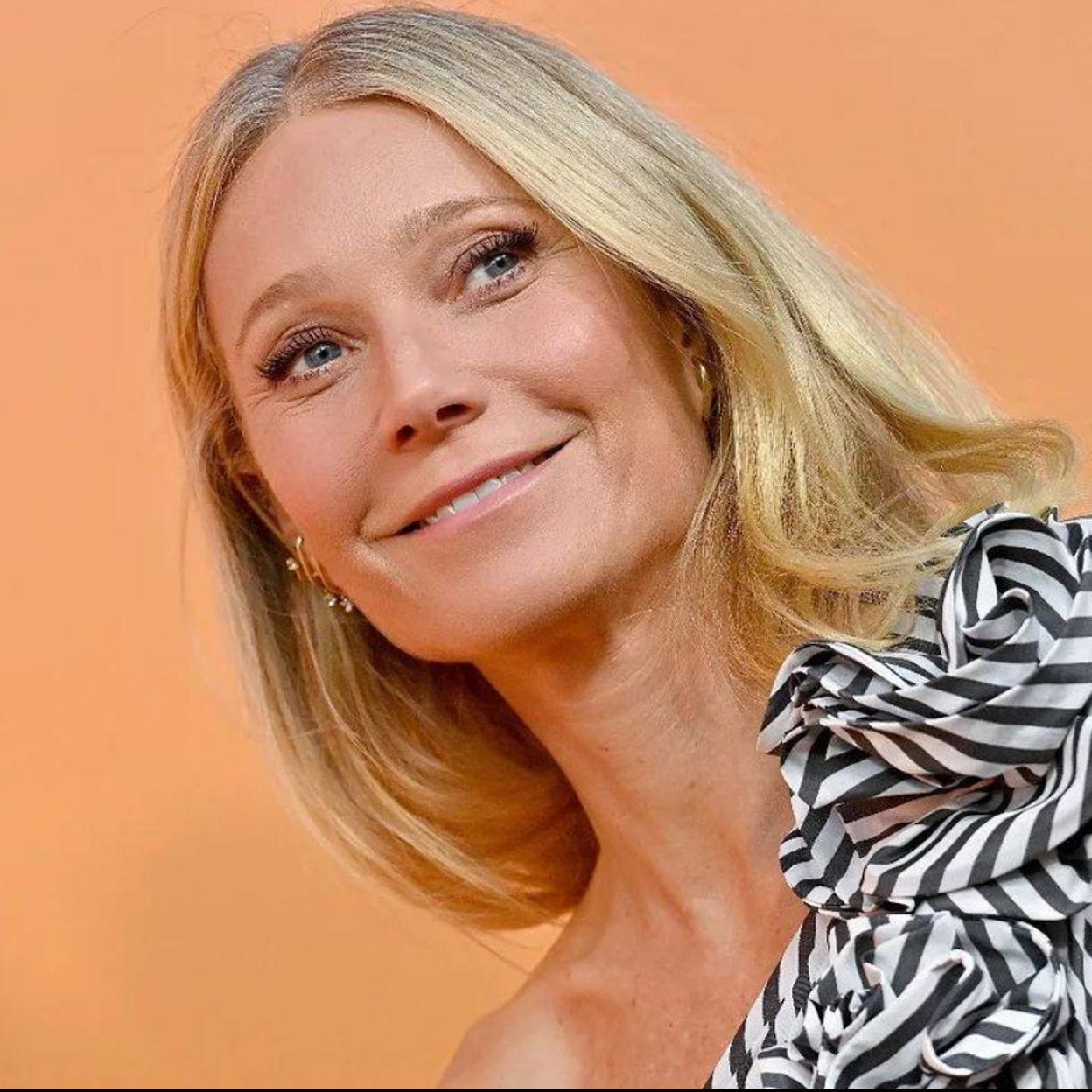 Gwyneth Paltrow con piel efecto buena cara/@GEORGIEEISDELL