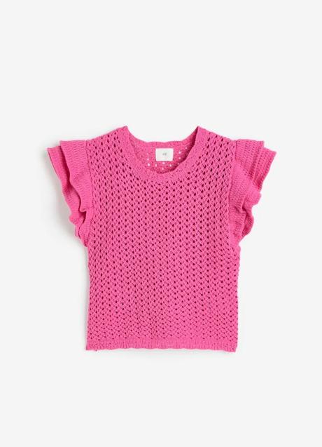 Top de color rosa de H&M (24,99 euros)