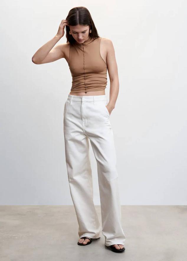 Vaqueros wide leg en tendencia para primavera: