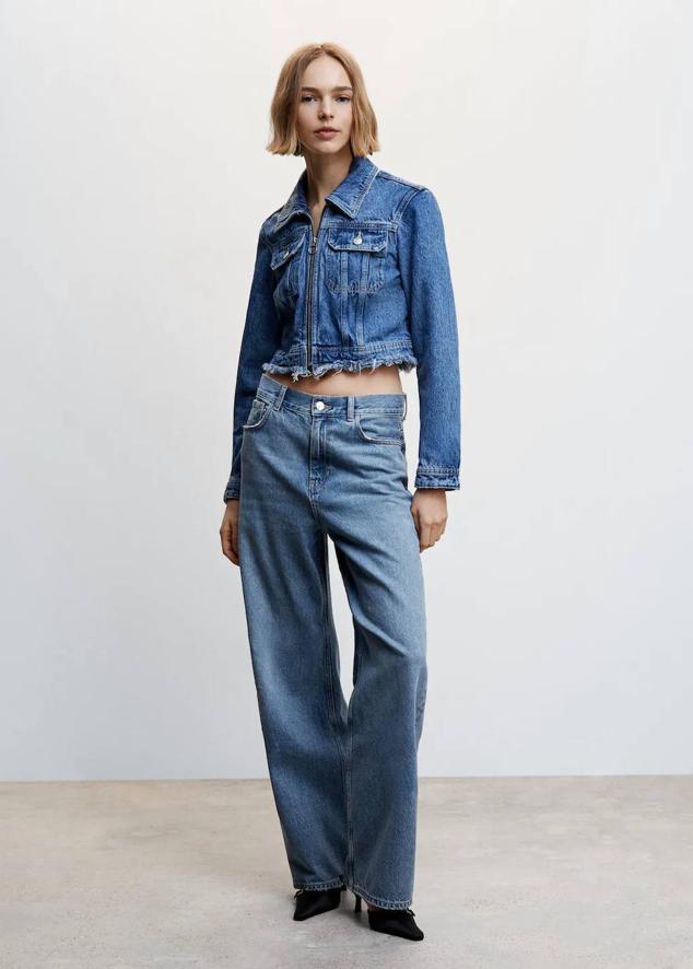 Vaqueros wide leg en tendencia para primavera: