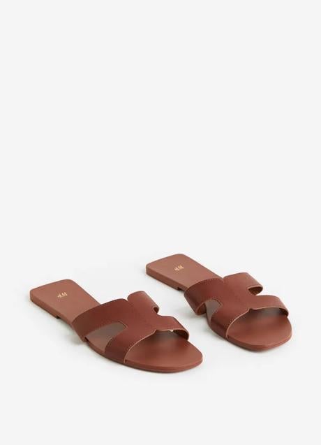 Sandalias planas de H&M (14,99 euros)