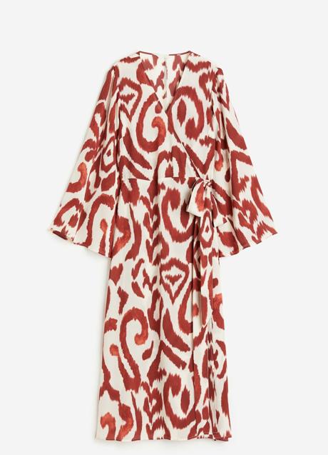 Vestido estampado de H&M (34,99 euros)