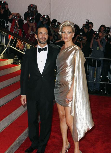 Kate Moss y Marc Jacobs en la Met Gala/GTRES 2009