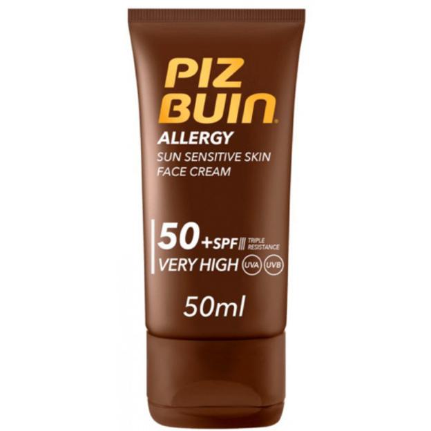 Allergy Protector Solar Facial para Pieles Sensibles al Sol de Piz Buin.